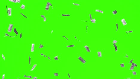 dollar-bills-falling-on-green-screen