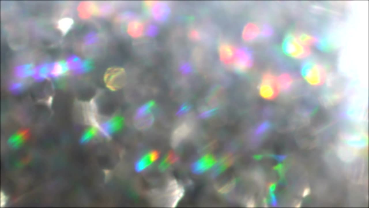 보케 빛나는 입자 배경, 추상적인 텍스처, 실버 루프