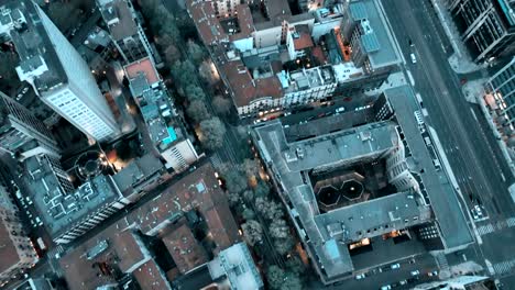 Drone-footage-of-Milan,-Italy