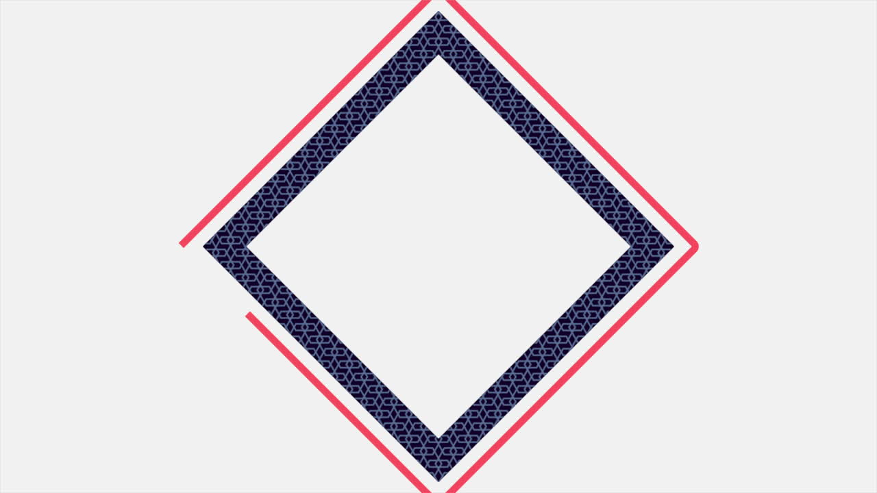 ⁇ 색 그라디언트에 파란색 큐브 패턴