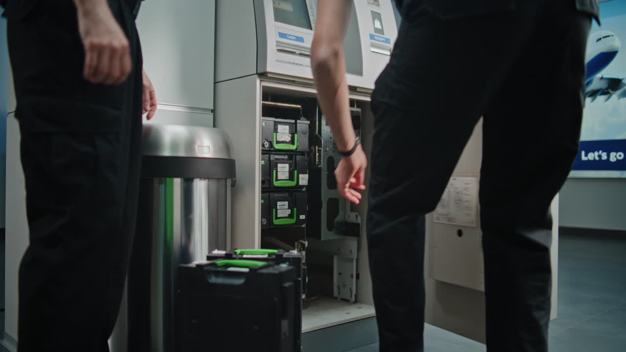 ATM Maintenance by Security Personnel