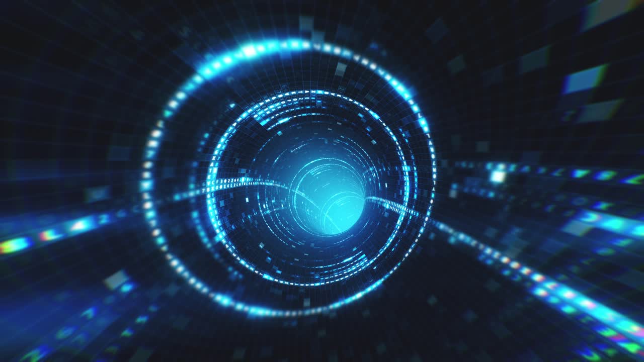 efecto de túnel digital