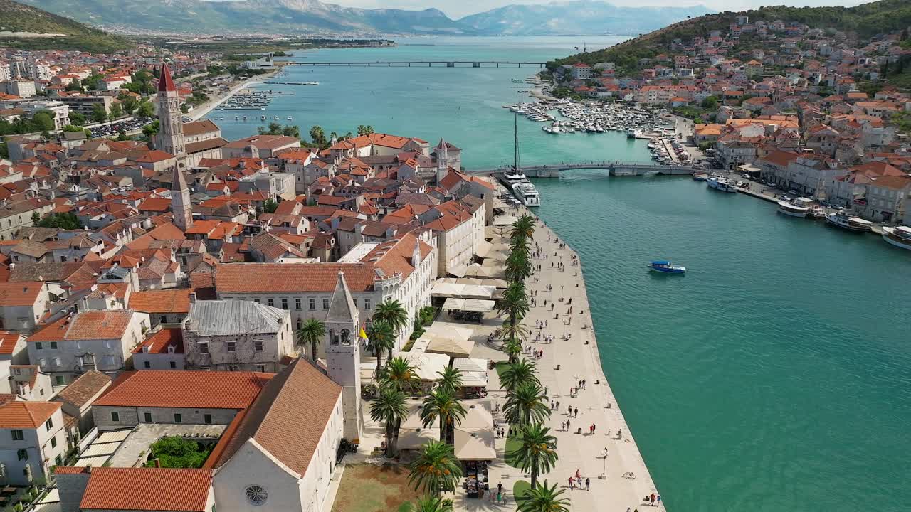 크로아티아 트로기르의 에어리얼 스핀