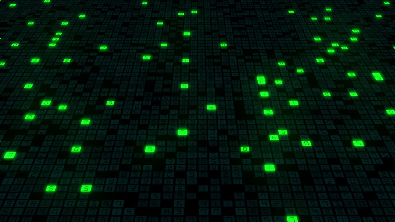 Abstract background with binary code