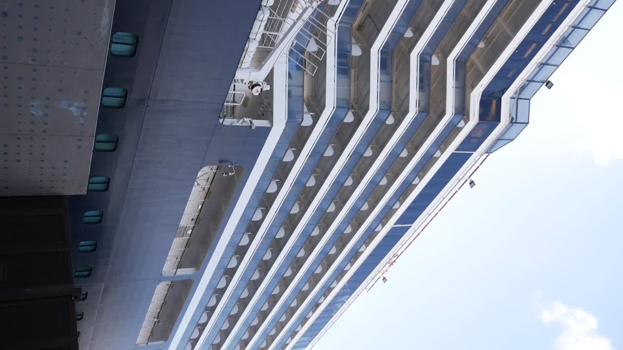vista exterior del barco de crucero