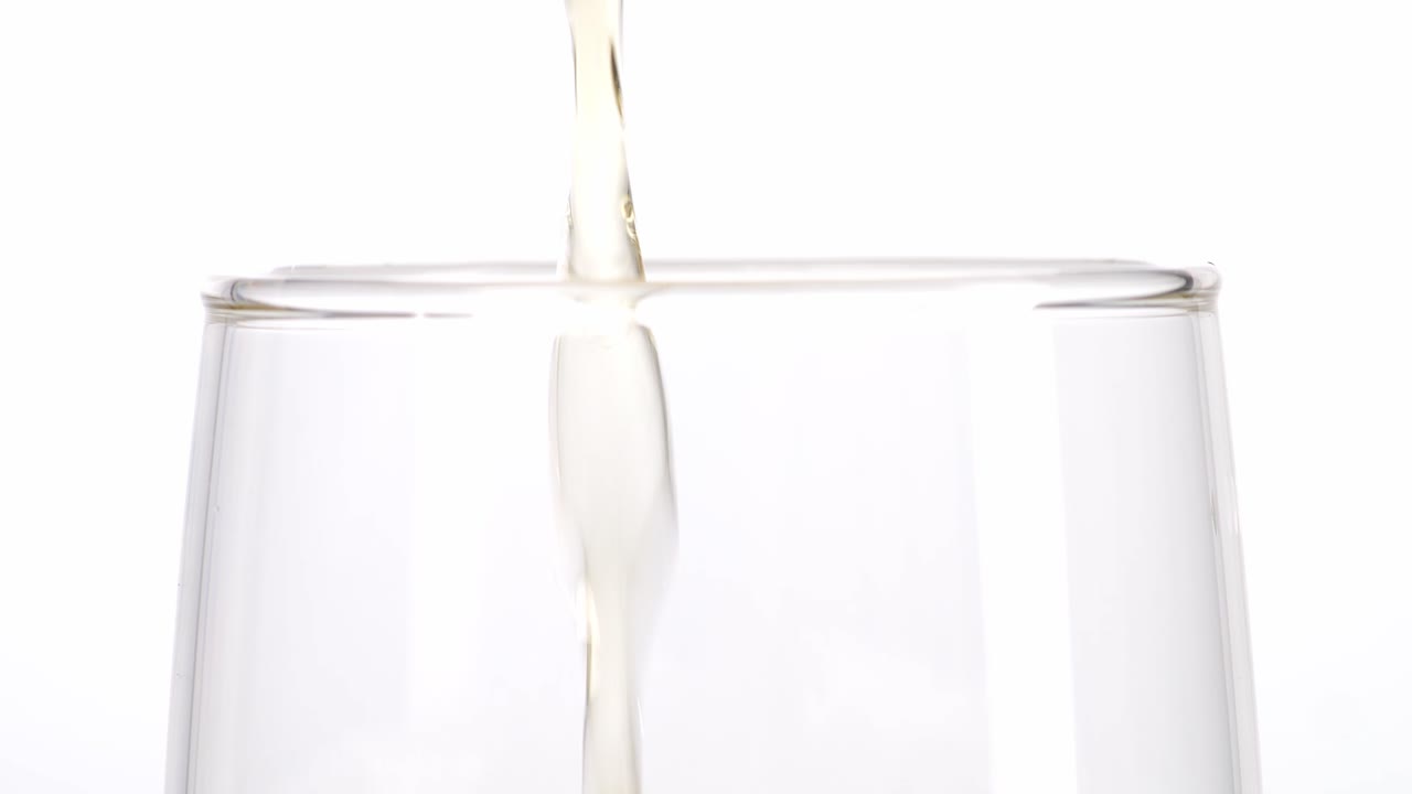 Pouring Beer into a Glass