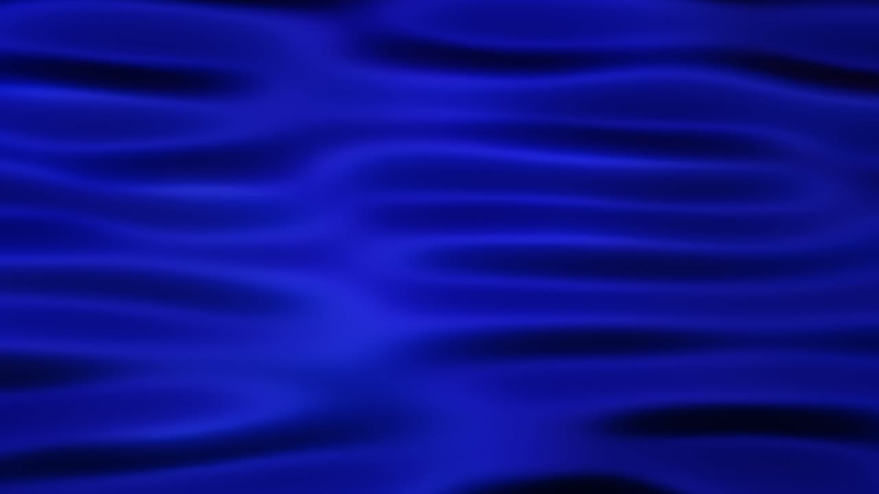 Animazione fluida e morbida in slow motion con sfondo blu vuoto