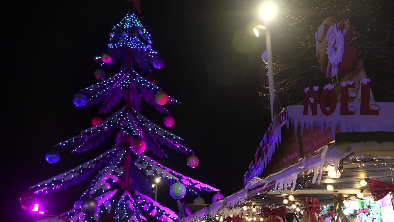 Christmas Tree and Market Decorations