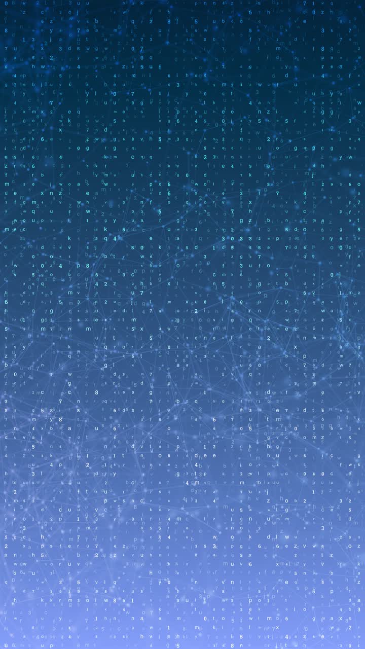 Digital cyberspace particles data network cyberspace high tech technology connections transfer