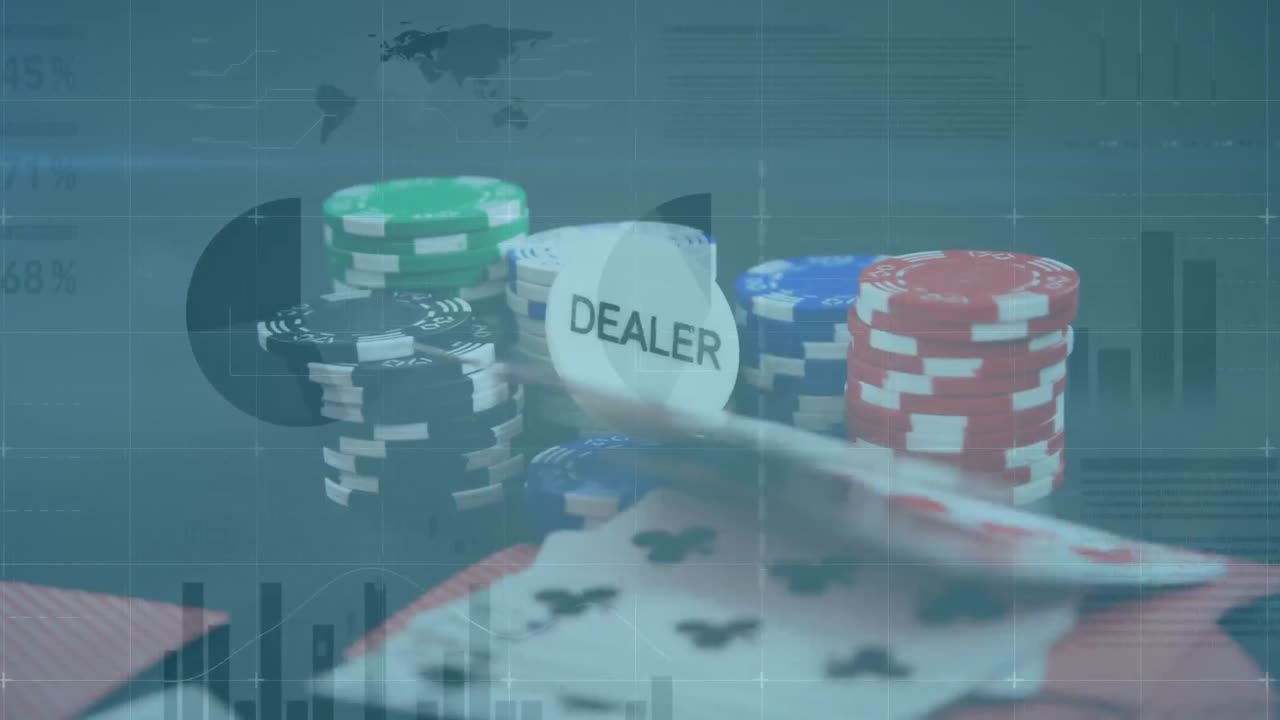 카지노  ⁇ 을 통해 데이터 처리의 애니메이션 한 카지노  ⁇ 과 함께 서있는 단어  ⁇ 러 플레이