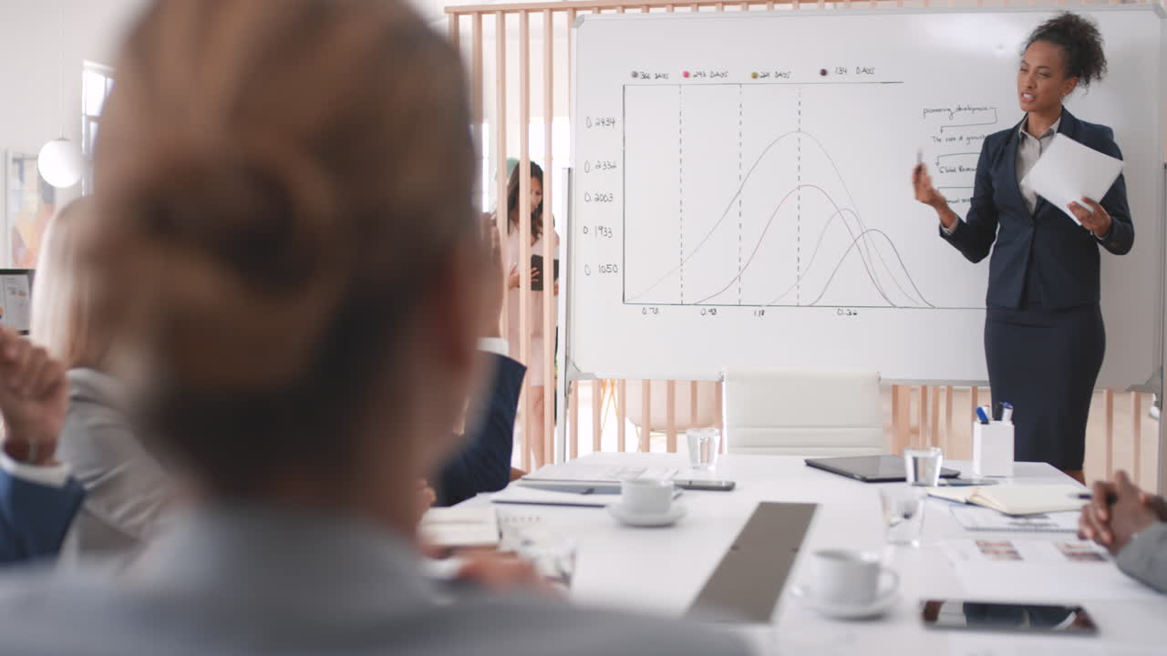 Business meeting, presentation