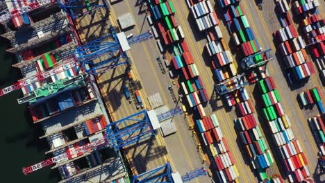 portacontenedores en negocios y logística de exportación e importación