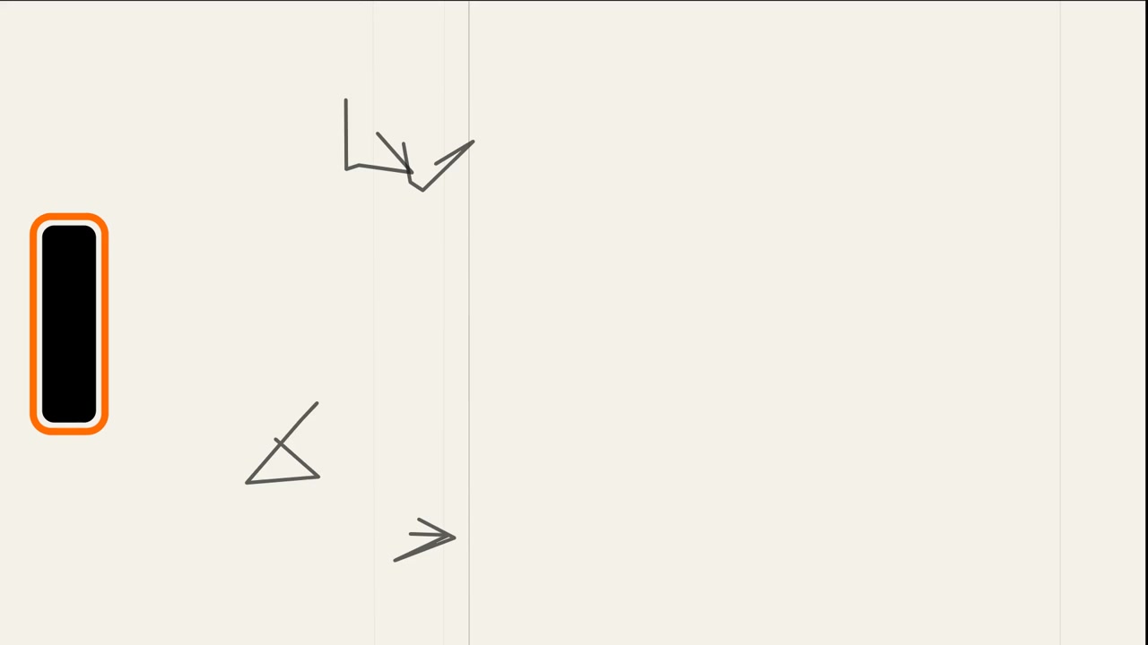 Abstract Minimalist Animation of Geometric Line Shapes
