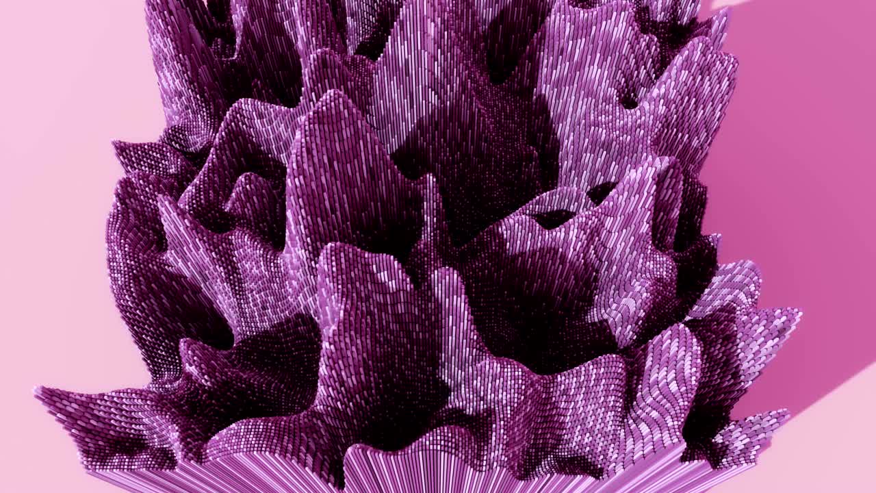 diseño cúbico minimalista de 4k.