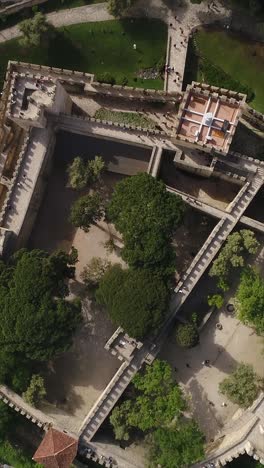 drone footage of the portuguese city of lisbon, capital of portugal