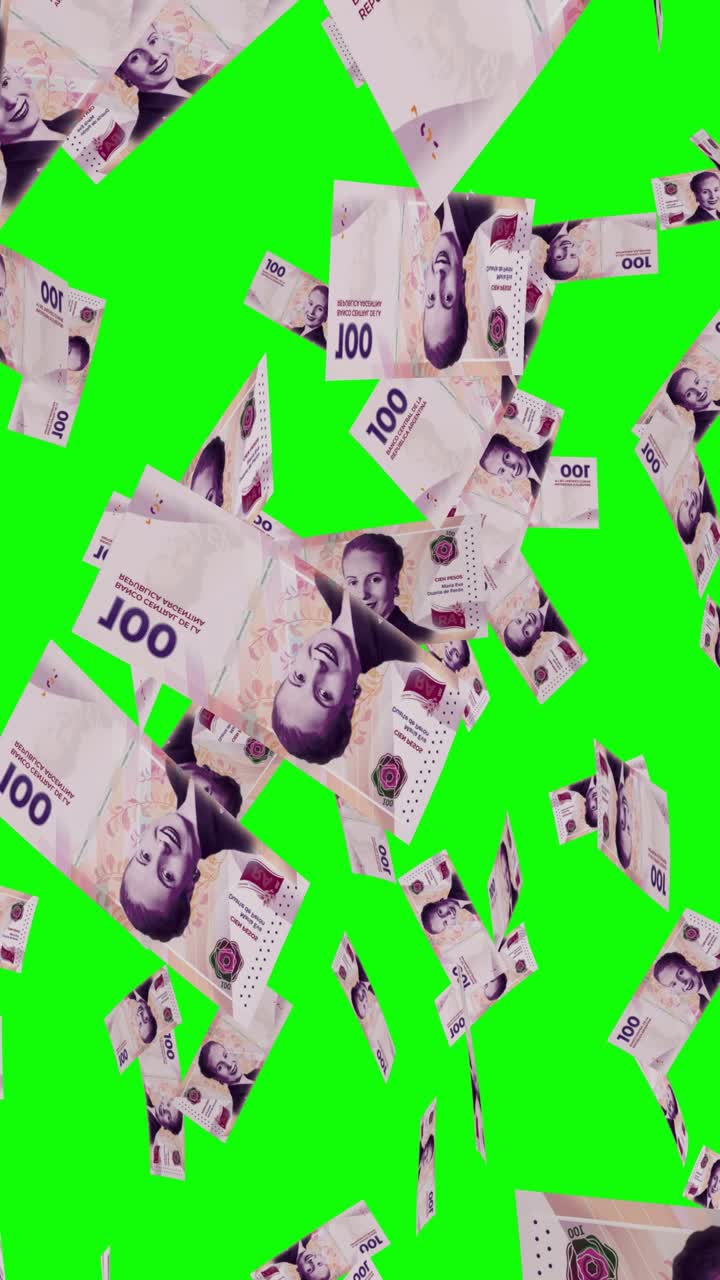 떨어지는 멕시코 페소