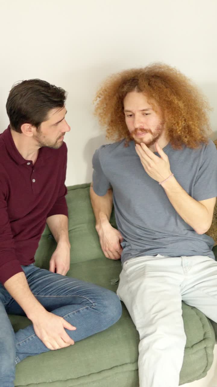 Group of Friends Gathering and Talking