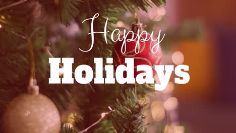 Happy-holidays-text-banner-against-black-background