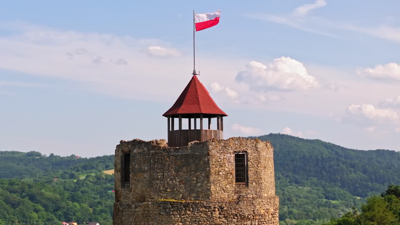 폴란드의 오래된 역사적인 궁전과 성은 우리의 놀라운 드론 비디오  ⁇ 으로