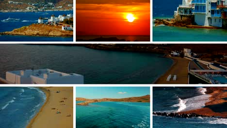 la colección de mykonos, grecia