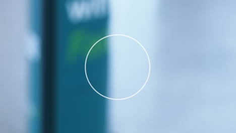 animación del globo y procesamiento de datos sobre el apretón de manos