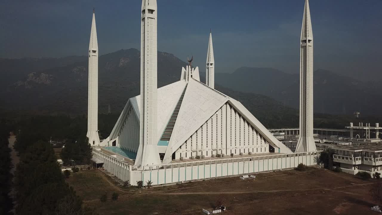 la mezquita de faisal en pakistán