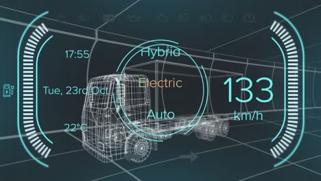 Animación-De-Modelo-3D-De-Coche-Con-Interfaz-Digital-Y-Procesamiento-De-Datos.