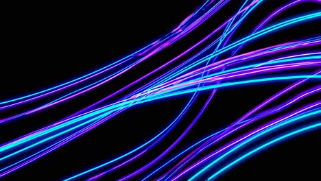 abstract neon light lines