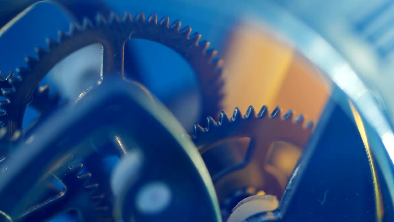 롤링  - 시계 메커니즘 내부 - 매크로