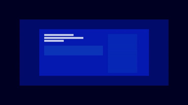 Abstrakt digital grænseflade med glitch-effekter