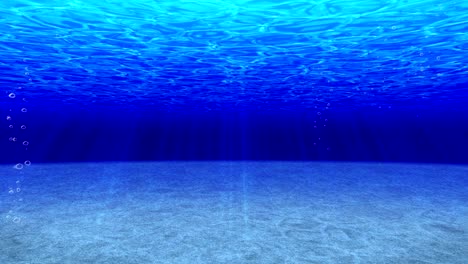 dive in the ocean, undersea diving, loop animation,