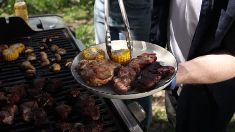 delicious grilled food