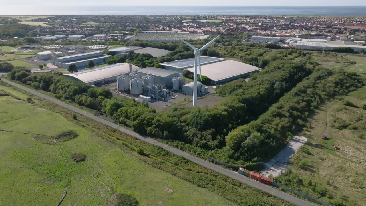 Water Treatment Plant, Fleetwood, Lancashire, UK
