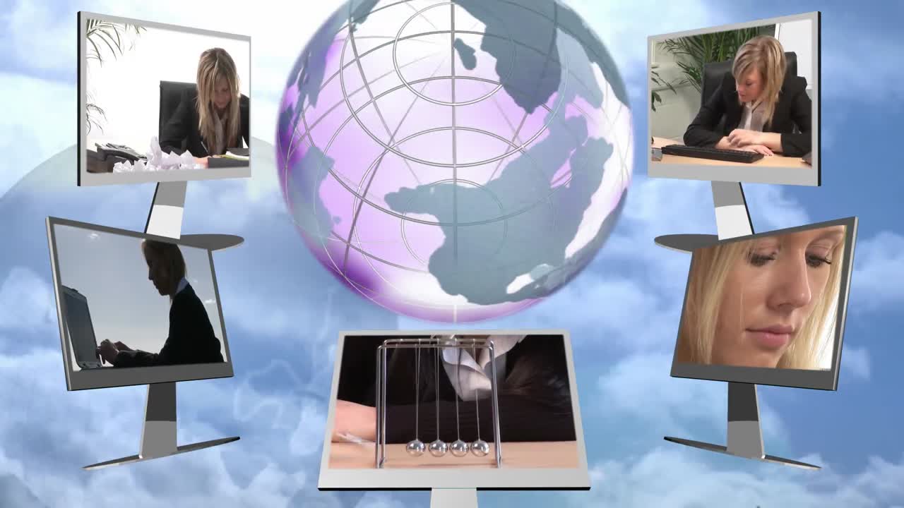 사무실에서 지루함