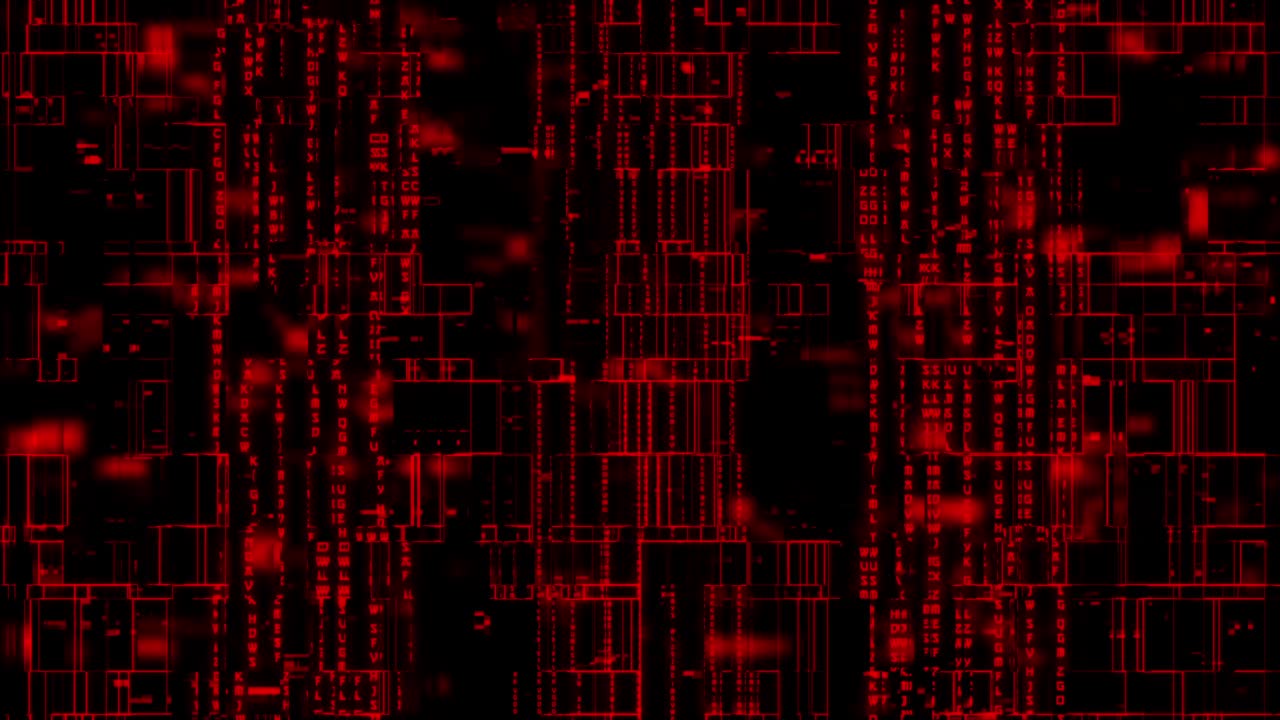 Abstract Digital Matrix Code