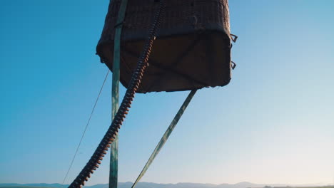 hot air balloon takeoff