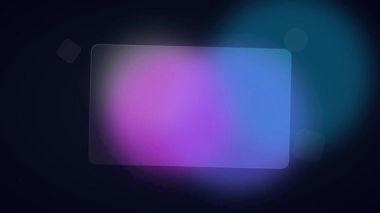 Abstract Motion Background with Frosted Glass Overlay