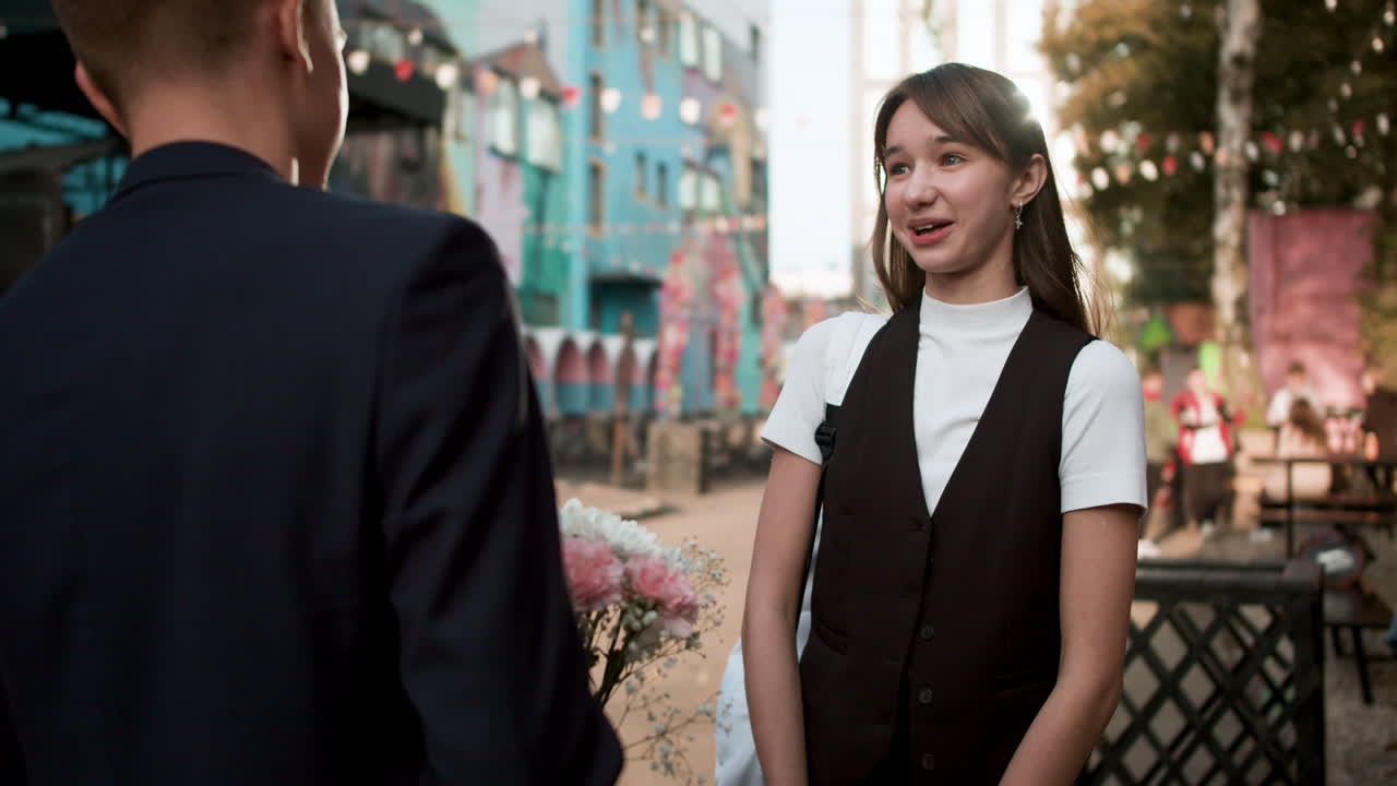 십대 남자친구와 여자친구