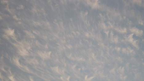 orange clouds, spread out during sunset