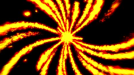 fire lightning animation, cartoon comic animation, flame loop background,