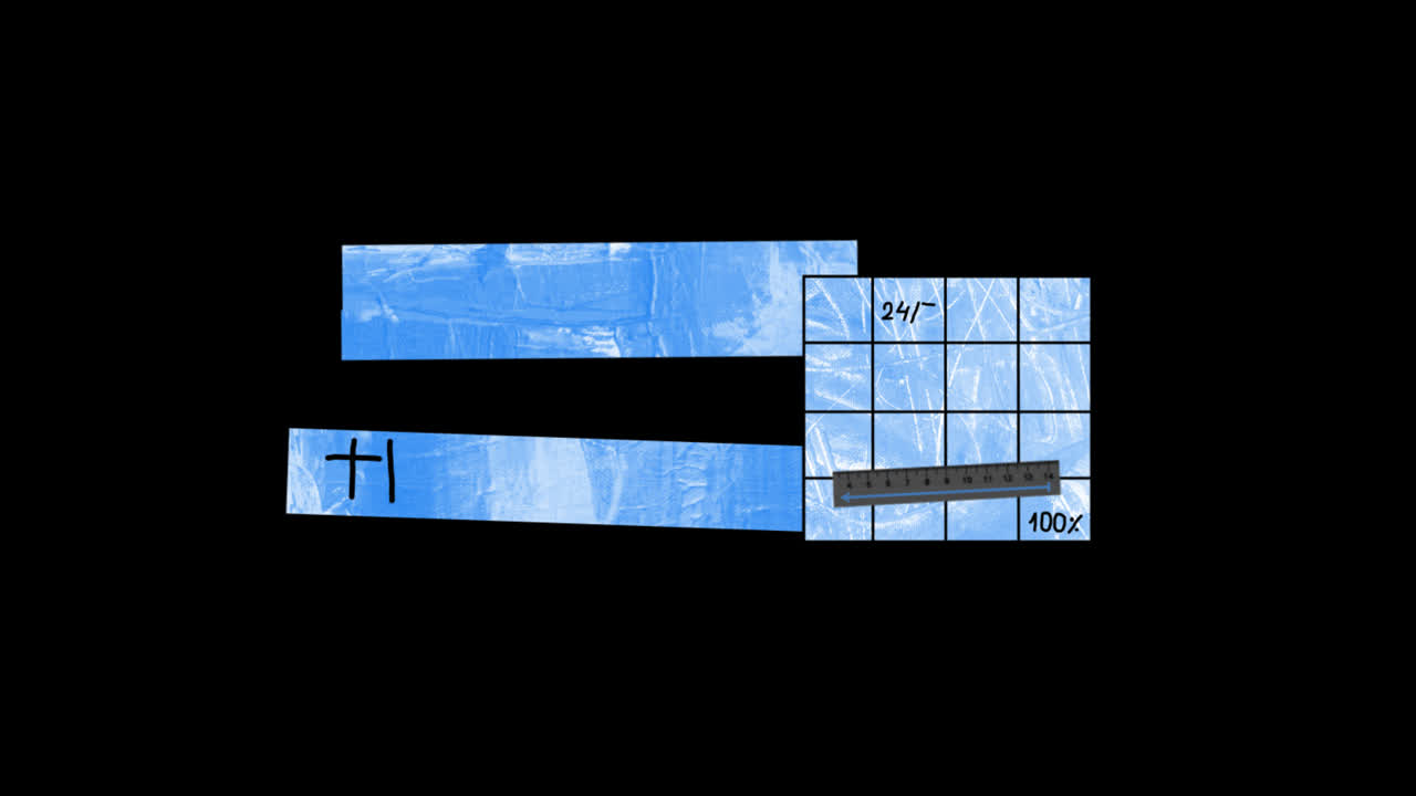 추상 블루 패턴