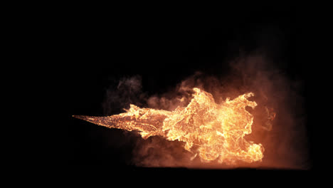 Flaming Energy Blast