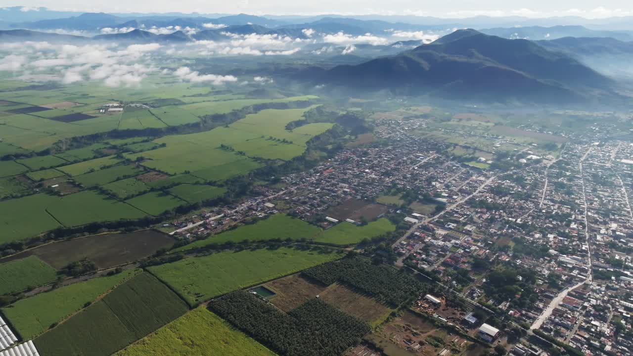 Expansive Aerial View of Tuxpan Jalisco Mexico East side (Talpita neighbourhood)
