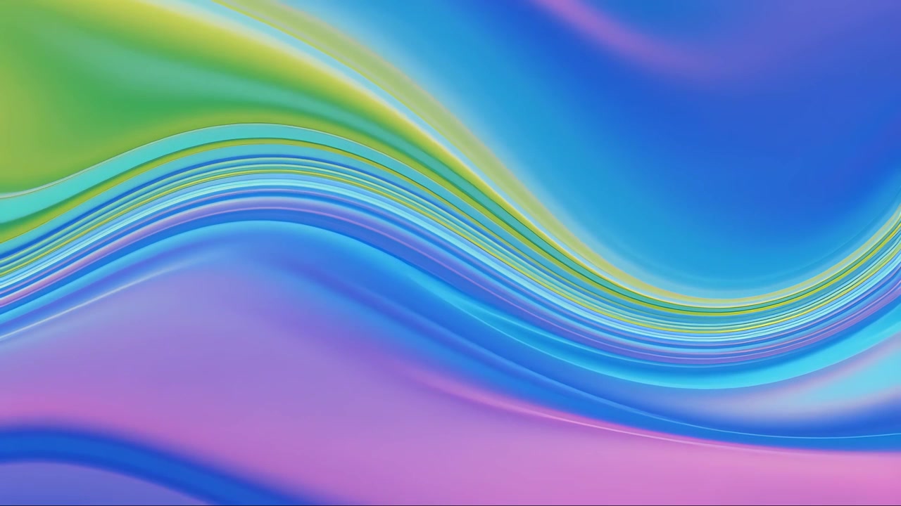 Abstract Fluid Motion Background 4K