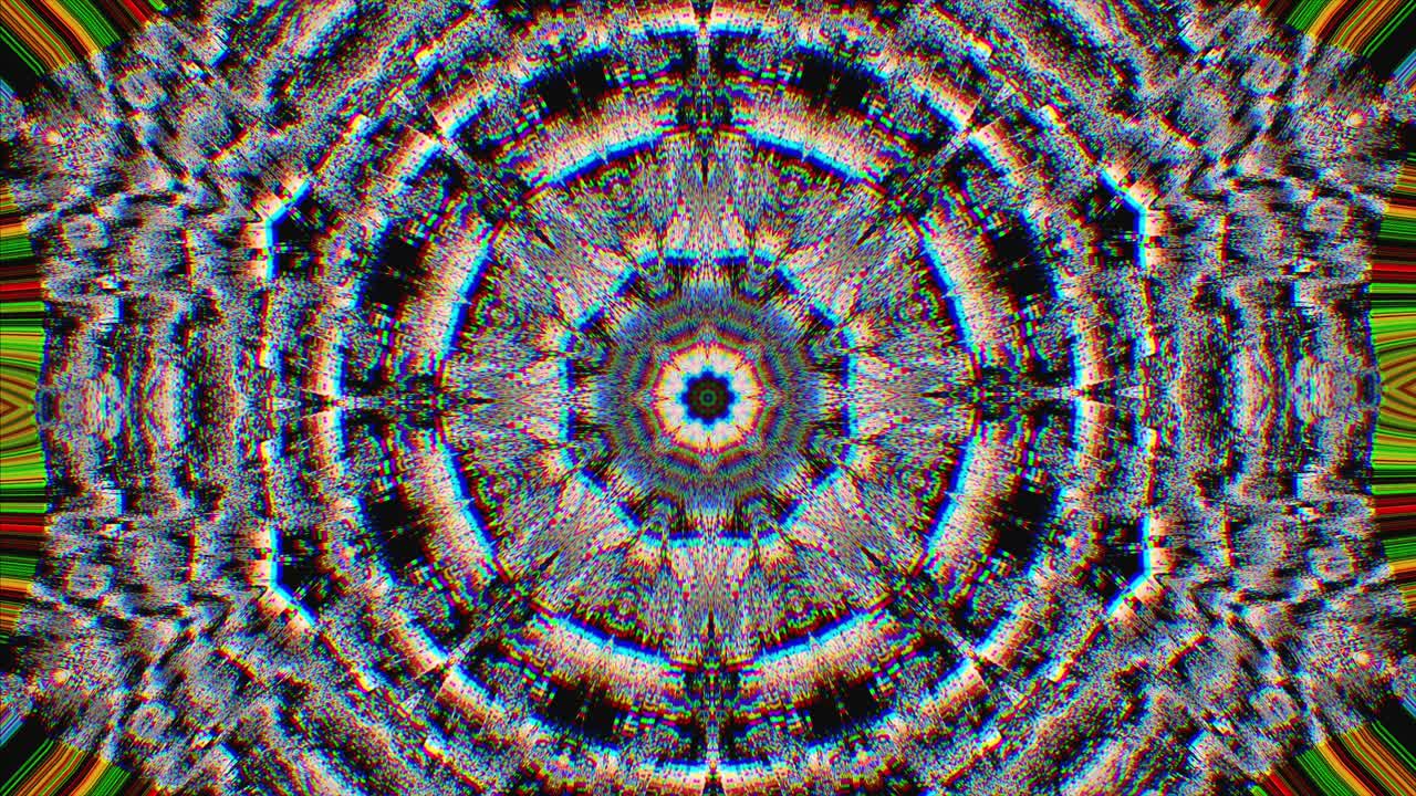 imitación de glitch colorido transformaciones de luz fondo de fantasía