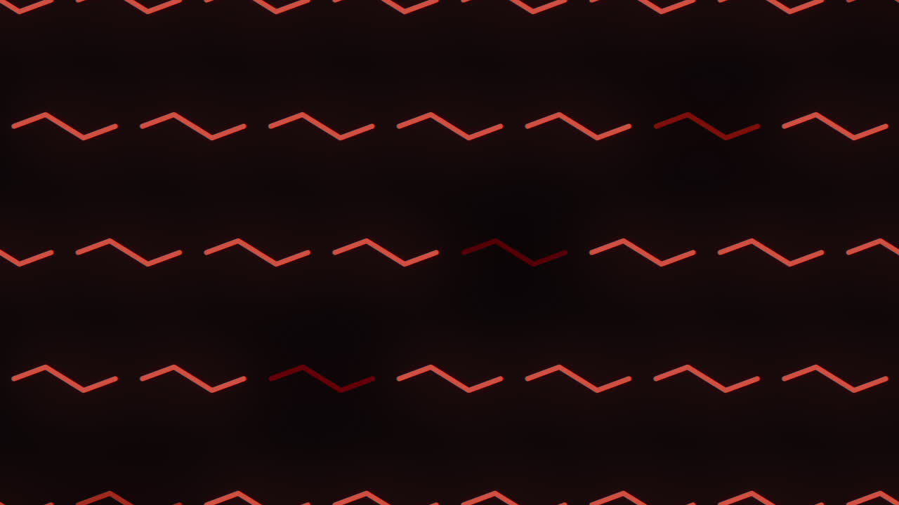 patrón dinámico en zigzag líneas rojas en negrita sobre un fondo negro