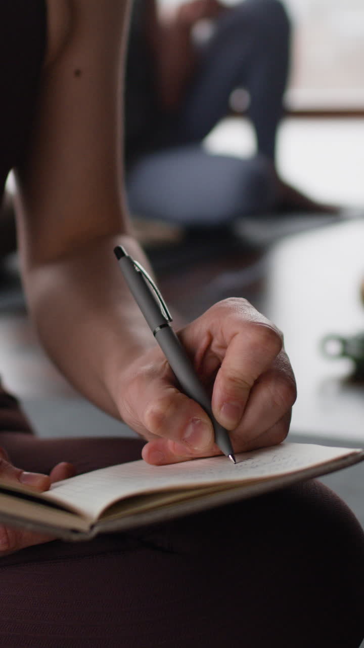 Yoga Class Note-Taking