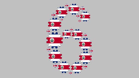 costa rican número seis