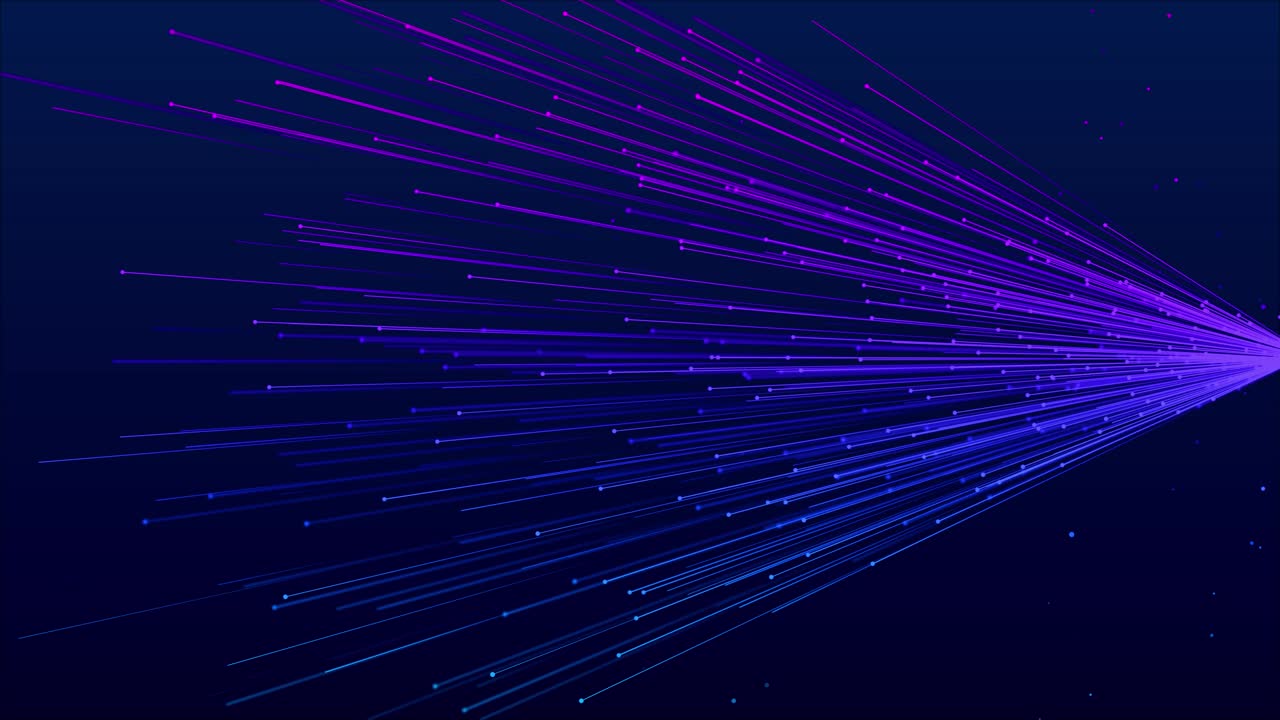 Digital technology cyberspace tunnel lines data flow optical fiber effect stream super fast speed