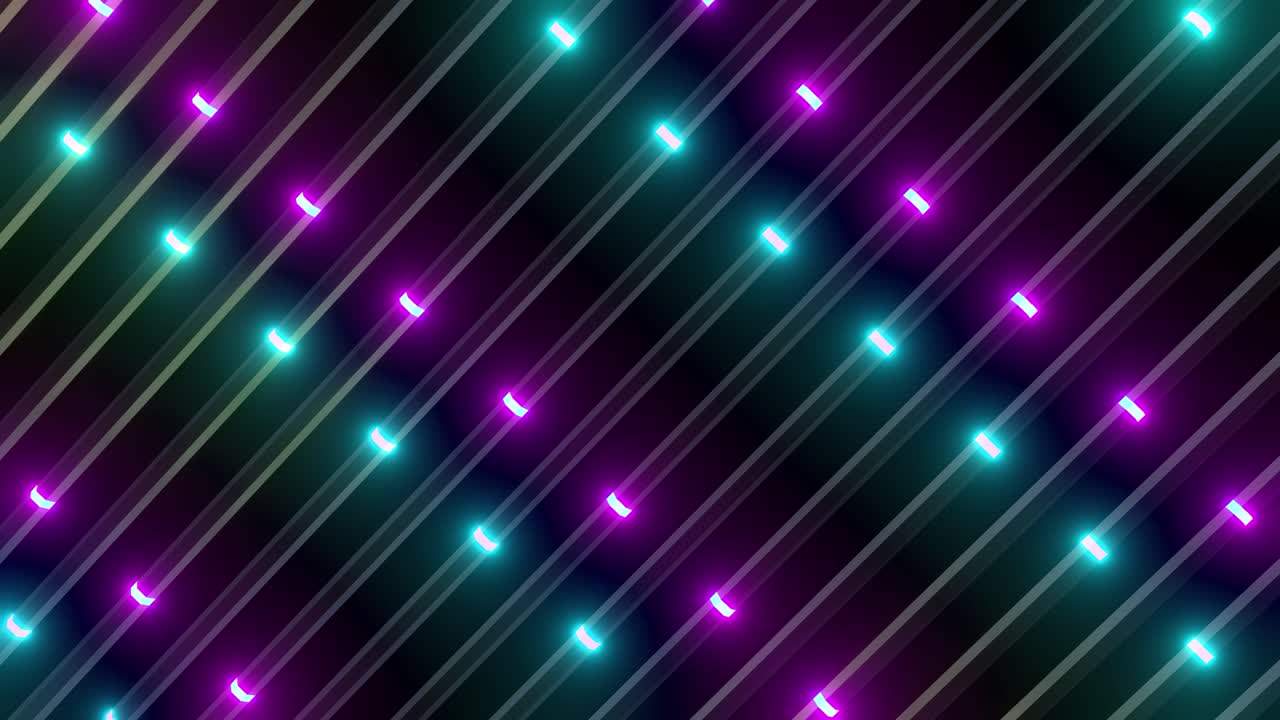 Abstract Neon Diagonal Lines